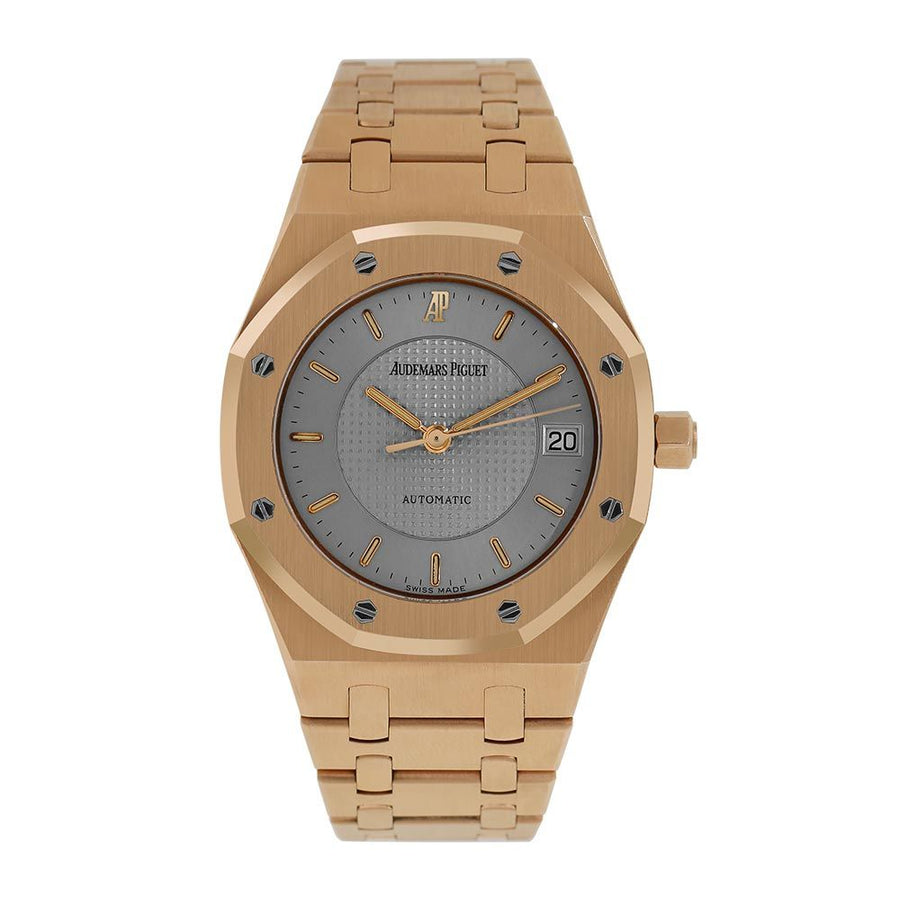 Audemars Piguet Royal Oak, Nick Faldo Rose Gold Silver Dial 36mm Watch 14790OR.OO.0789OR.02(PRE-OWNED)