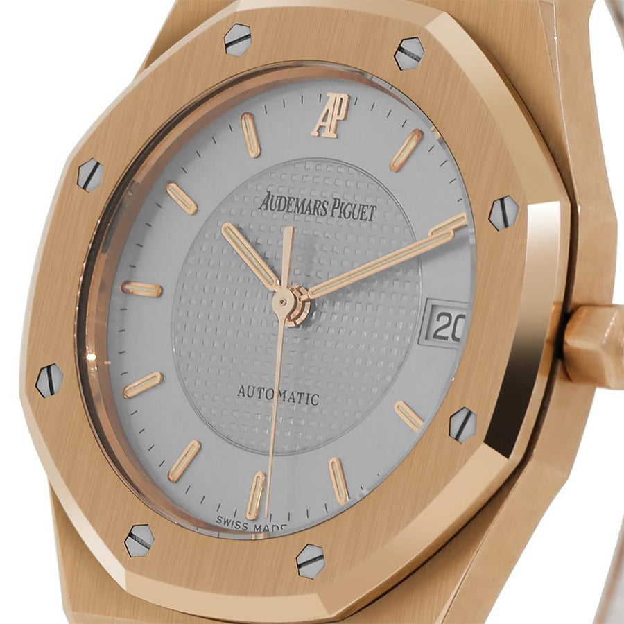 Audemars Piguet Royal Oak, Nick Faldo Rose Gold Silver Dial 36mm Watch 14790OR.OO.0789OR.02(PRE-OWNED)