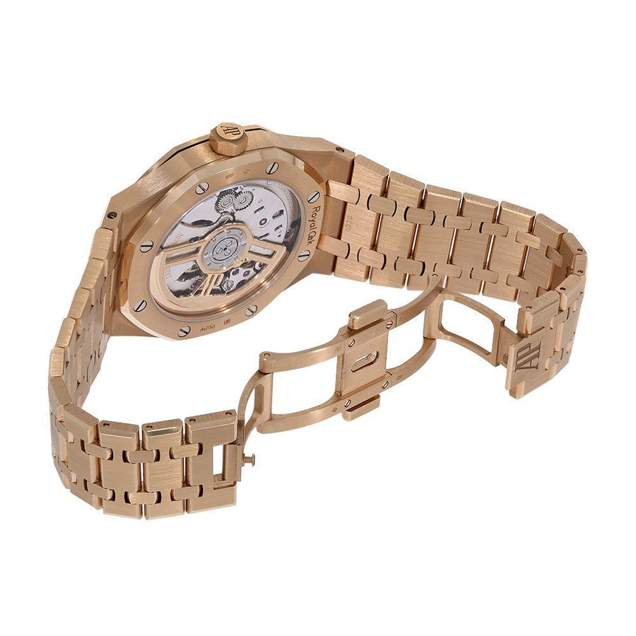 Audemars Piguet Royal Oak, Rose Gold Black Dial 41MM Watch 15500OR.OO.1220OR.01(PRE-OWNED)