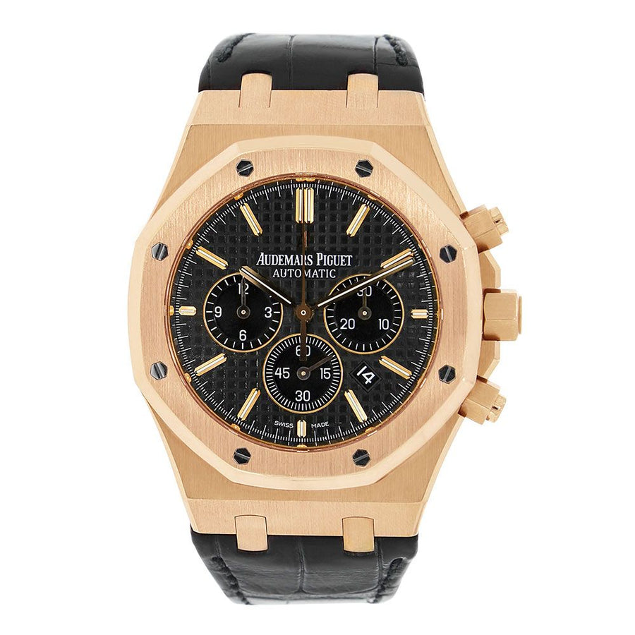 Audemars Piguet Royal Oak, Rose Gold Chronograph 41MM Watch 26320OR.OO.D002CR.01(PRE OWNED)