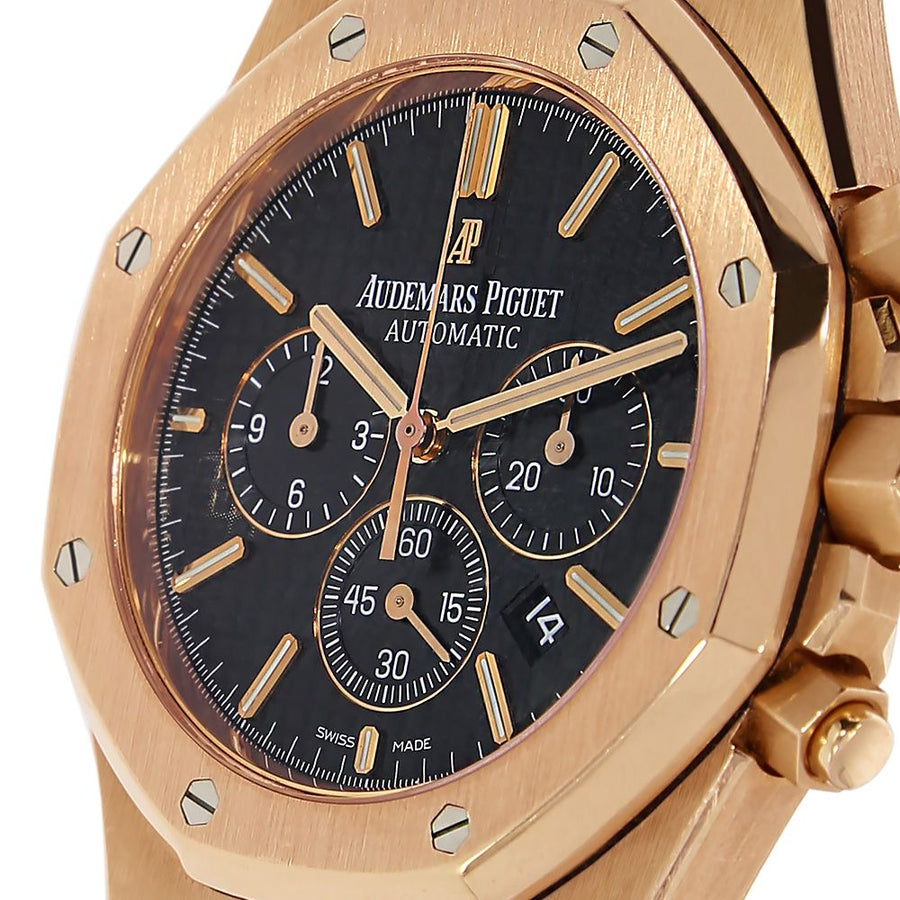 Audemars Piguet Royal Oak, Rose Gold Chronograph 41MM Watch 26320OR.OO.D002CR.01(PRE OWNED)