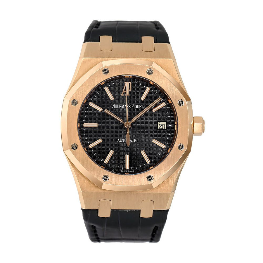 Audemars Piguet Royal Oak, Rose Gold Selfwinding 39MM Watch 15300OR.OO.D002CR.01(PRE-OWNED)