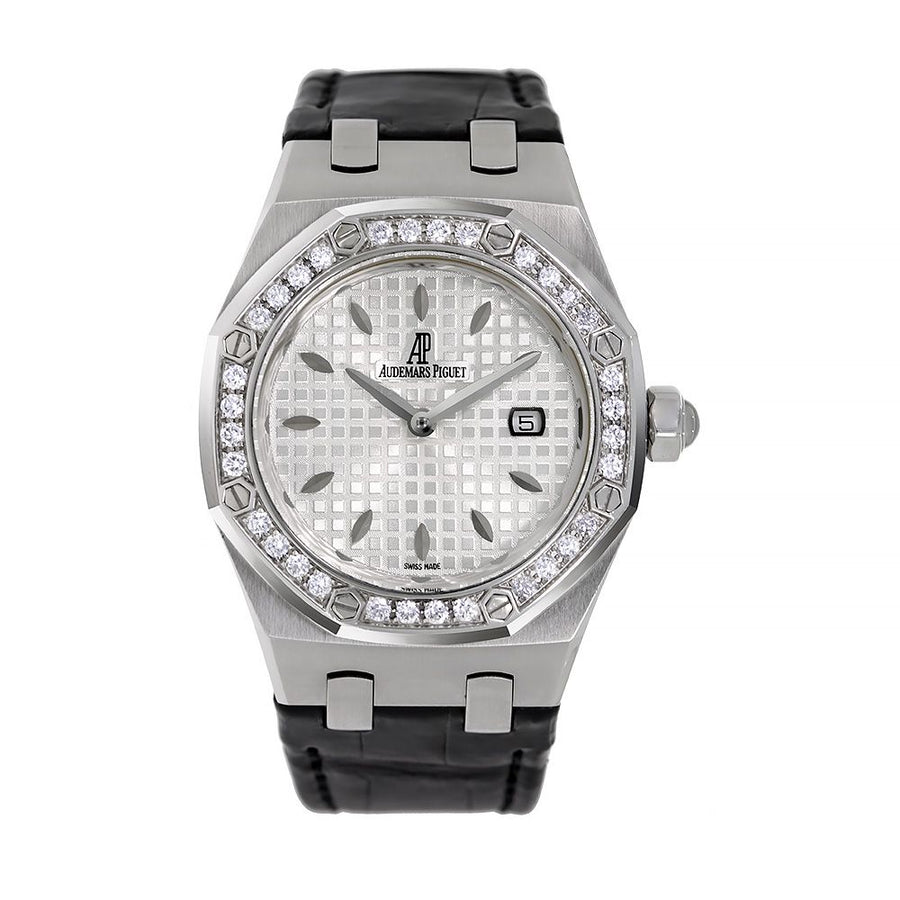 Audemars Piguet Royal Oak, Steel Diamond White 33MM Watch 67651ST.ZZ.D002CR.01(PRE-OWNED)