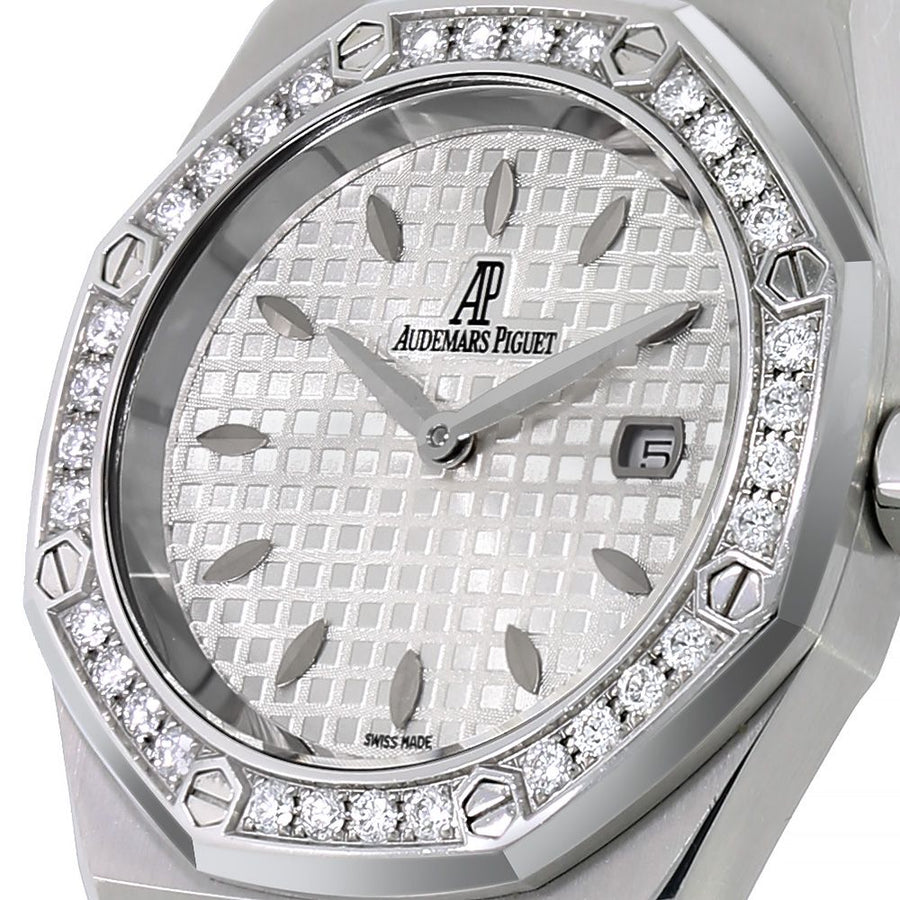 Audemars Piguet Royal Oak, Steel Diamond White 33MM Watch 67651ST.ZZ.D002CR.01(PRE-OWNED)