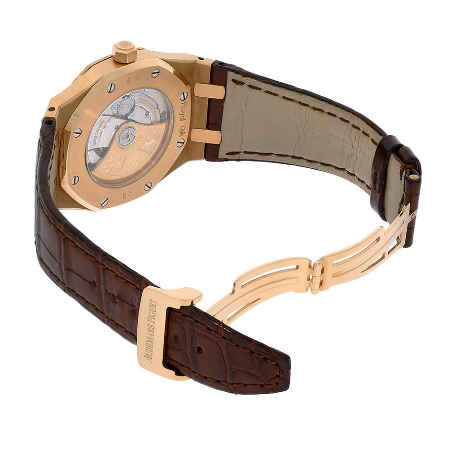 Audemars Piguet Royal Oak, Rose Gold White 39MM Watch 15300OR.OO.D088CR.02(PRE-OWNED)