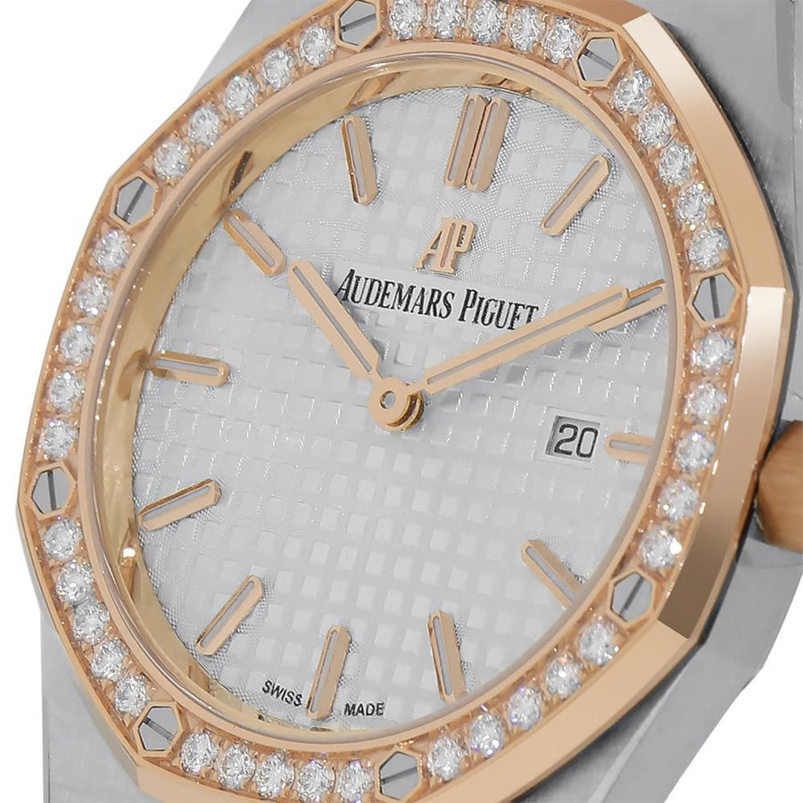 Audemars Piguet Royal Oak, Steel & Rose Gold 33MM Watch 67651SR.ZZ.1261SR.01