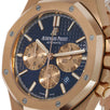 Audemars Piguet Royal Oak, Rose Gold Blue Dial 41MM Watch 26331OR.OO.1220OR.01(PRE-OWNED)