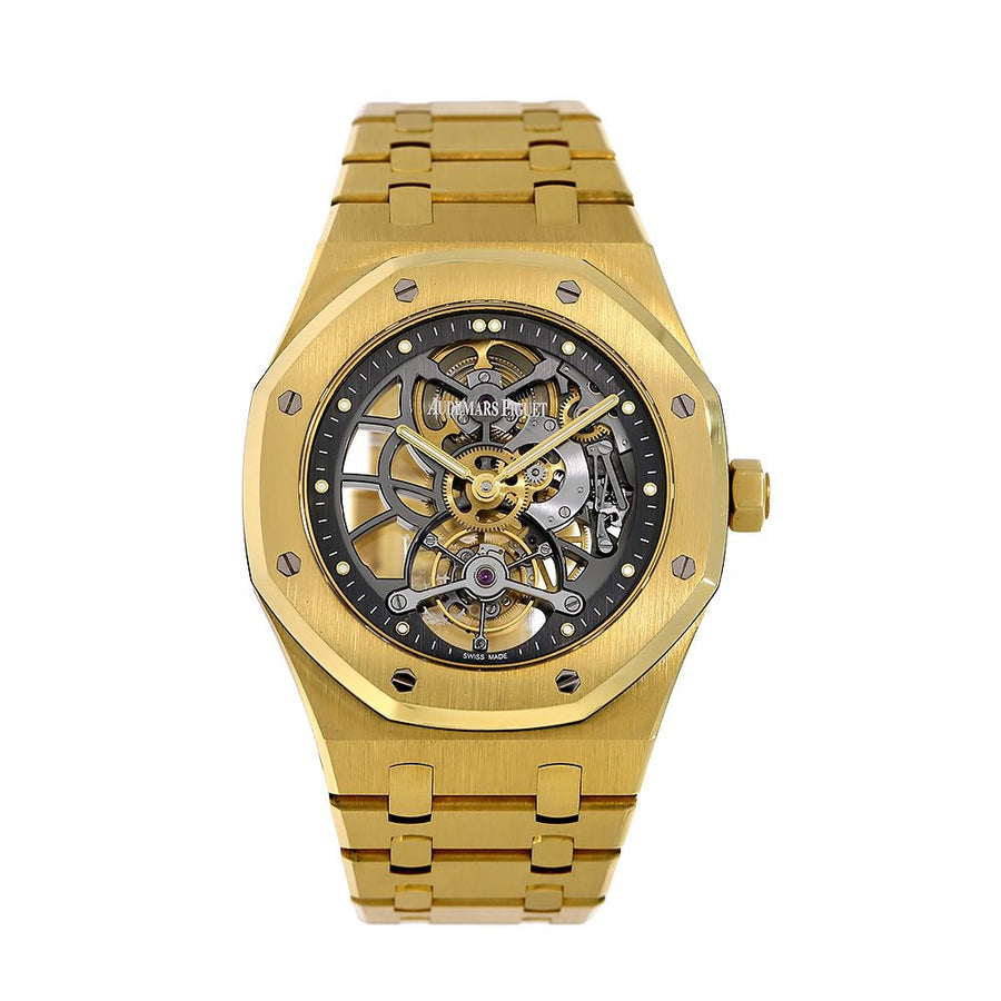 Audemars Piguet Royal Oak, Yellow Gold Tourbillon 41MM Watch 26513BA.OO.1220BA.01(PRE-OWNED)