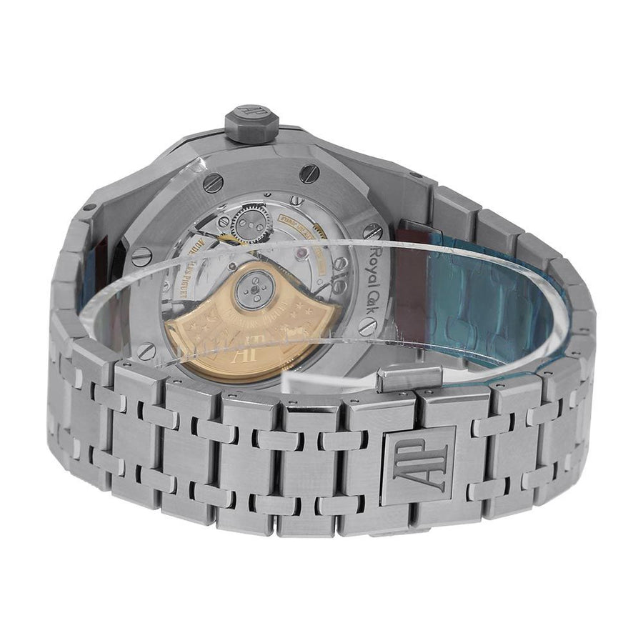 Audemars Piguet Ladies Royal Oak, Steel Gem Bezel 37MM Watch 15451ST.ZZ.1256ST.02