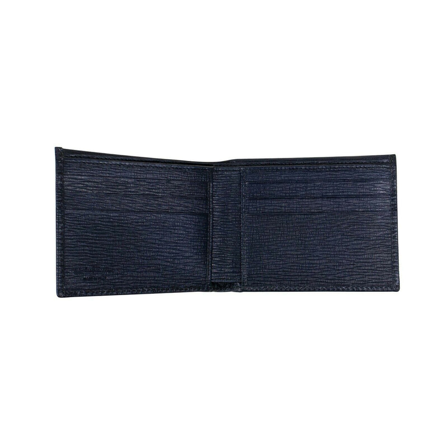 'Revival' Bi-Fold Wallet - Navy Blue