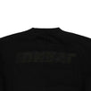 Cotton Motion Terry Crew-Neck Sweater - Black