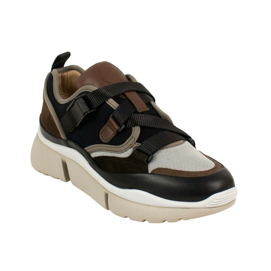 Suede 'Sonnie' Low-Top Sneakers - Navy/Brown