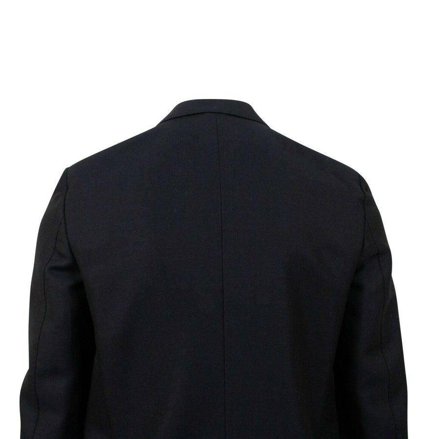 2 Button Wool Blend Suit - Navy Blue