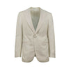 ERMENEGILDO ZEGNA SU MISURA Wool One Button Tuxedo - Ivory