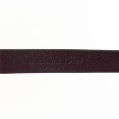 J'ADIOR Brown Leather Two Loop Bracelet