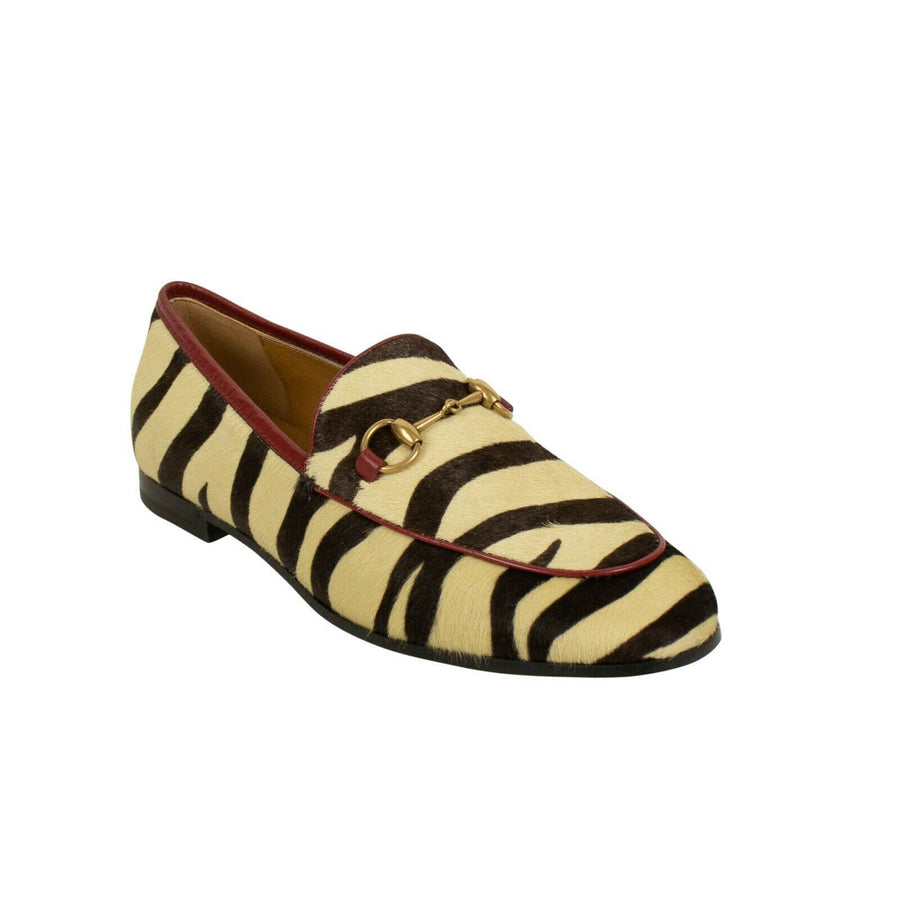 Women's 'New Jordaan' Tiger-Print Loafers - Brown