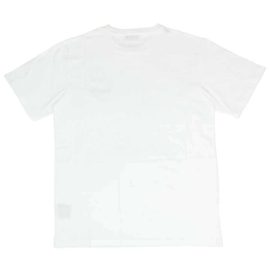 Visitor Patch Short Sleeve Cotton T-Shirt - Off White