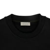 Cotton 'CD Icon' Logo Crew-Neck Sweater - Black