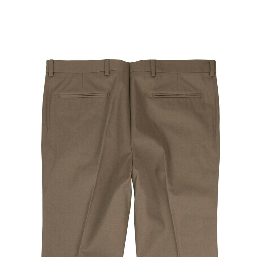 Side Striped Cotton Pants - Tan