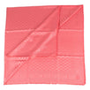 D-Check Silk-Wool Scarf - Pink