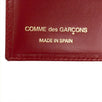 Leather Cardholder Wallet - Red