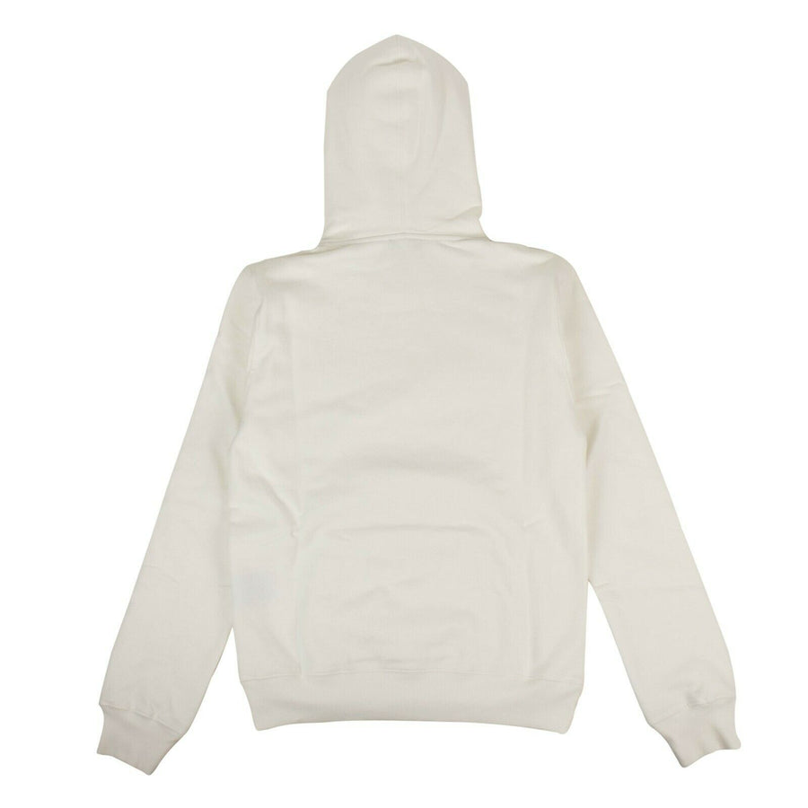 Cotton 'CD Icon' Logo Hooded Sweatshirt - White