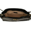 Soft Leather Re(belle) Large Top Handle Bag - Black