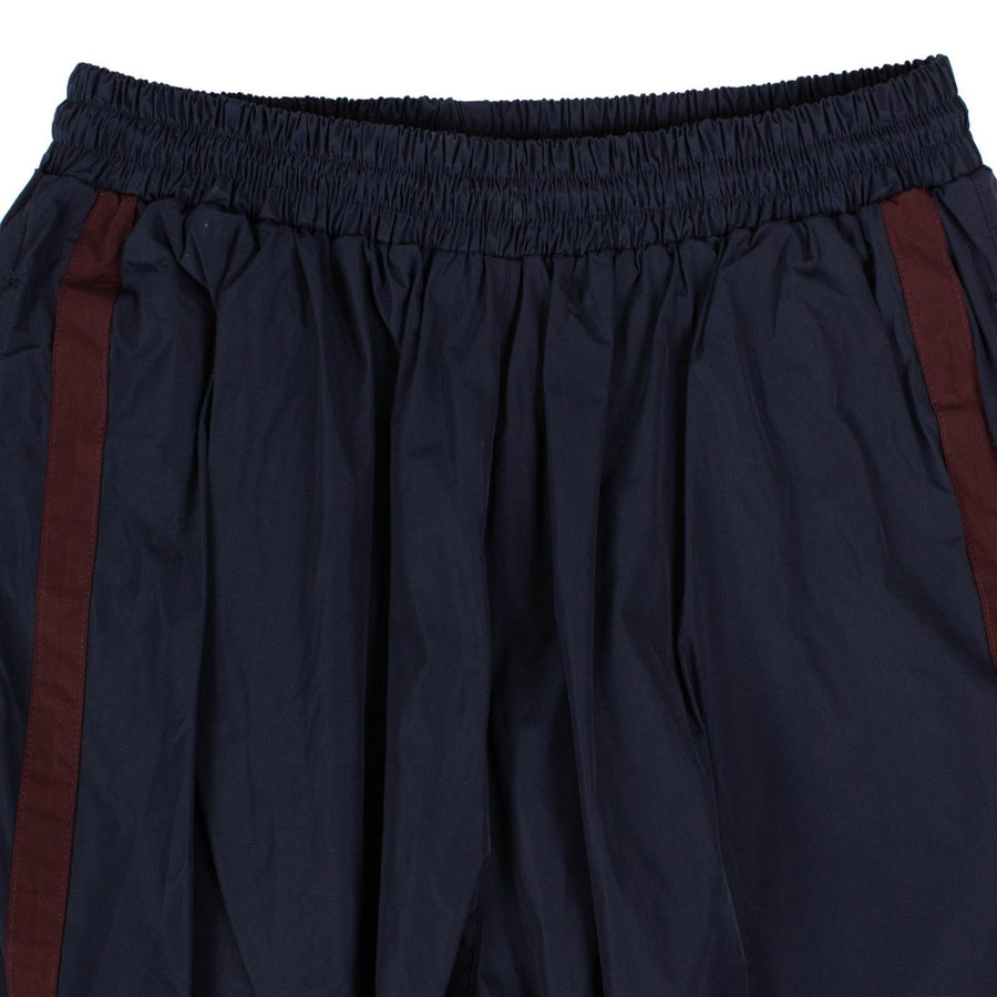 Season 5 Striped Track Pants - Oxblood / Navy