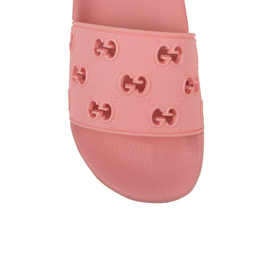 Children's Rubber GG Slides Sandals - Pink