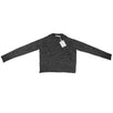 Cashmere J'ADIOR 8 Marled Knit Crewneck Sweater - Gray / Green