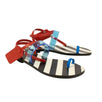 Capri Flat Sandal Shoes - Multicolored