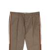 Side Striped Cotton Pants - Tan