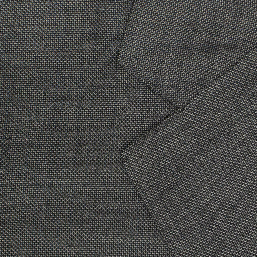 Wool Blend Two Button Suit - Gray