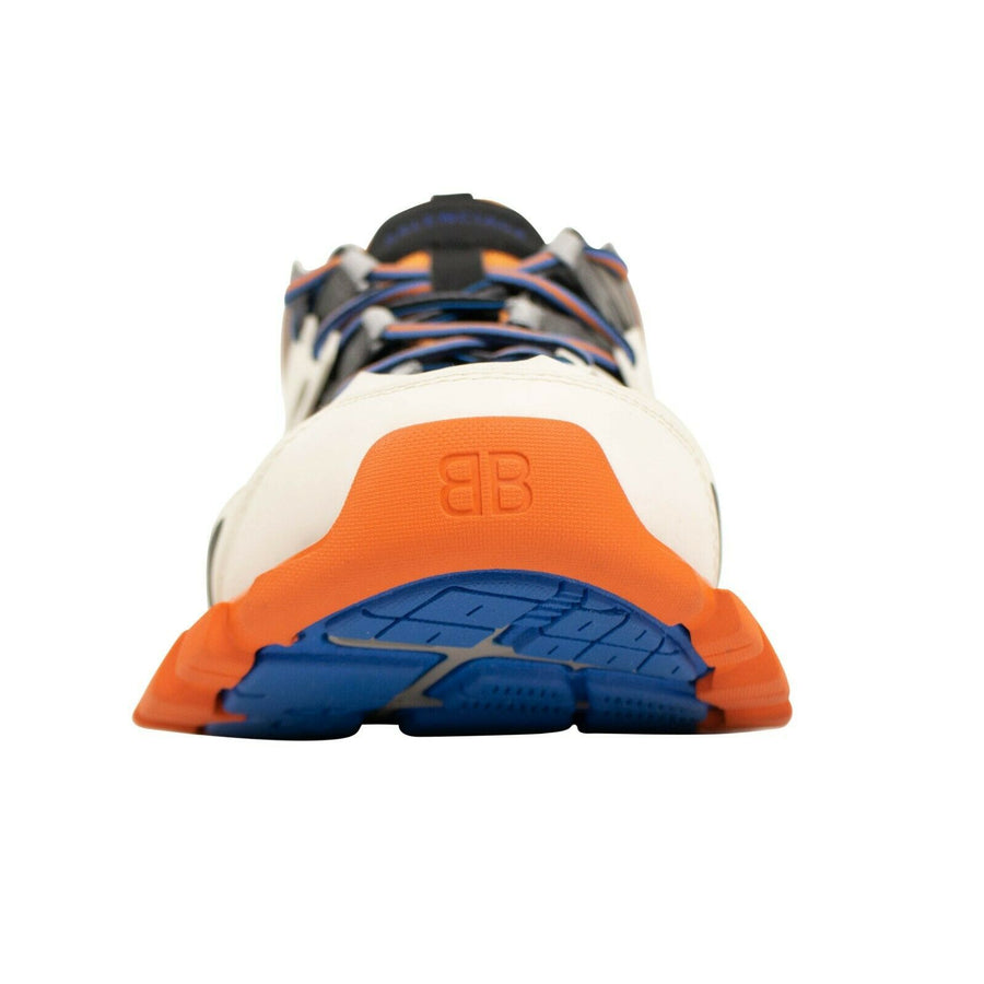 Men's Track Trainers' Sneakers - Orange/Multi-color