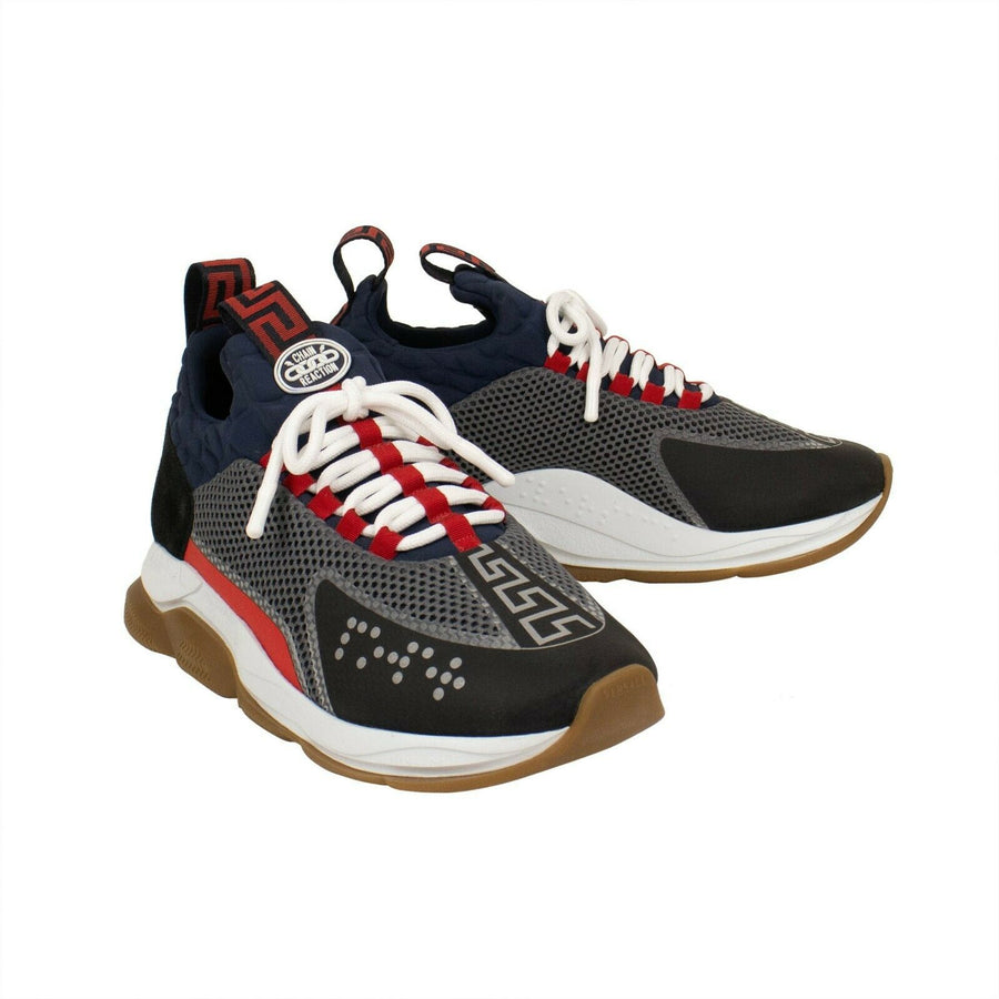 'Cross Chainer' Bianco Sneakers - Multi Color