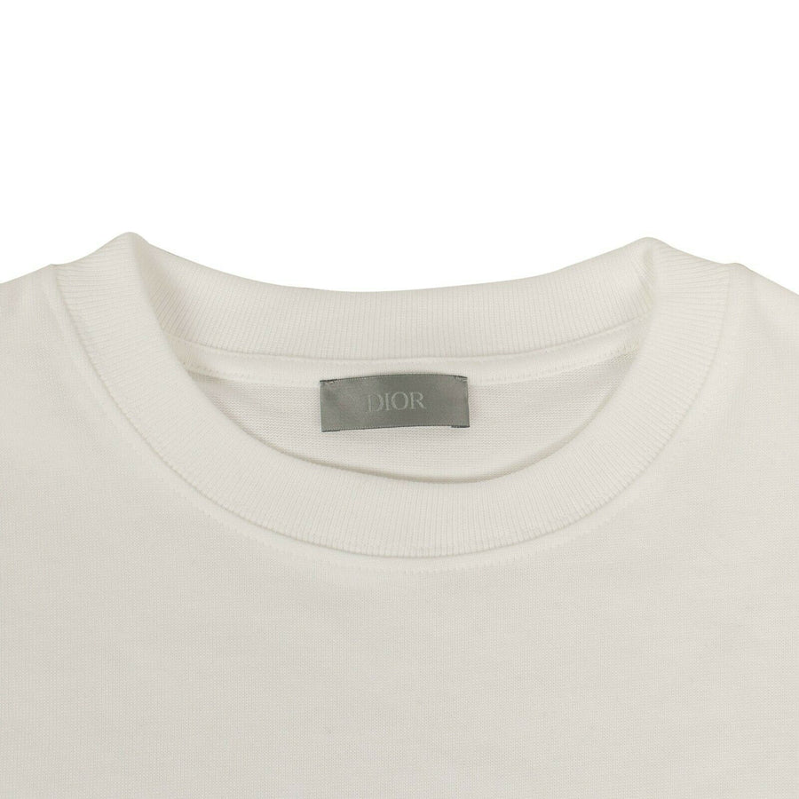 Thick Cotton 'CD Icon' T-Shirt - White