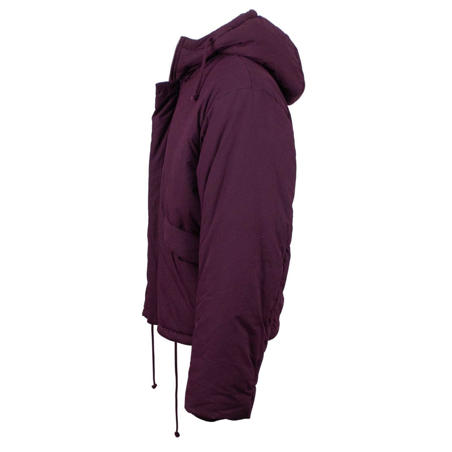 Season 5 Burgundy 'Oxblood' Short Puffer Coat - Burgundy