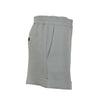 Silk Cuffed Shorts - Gray