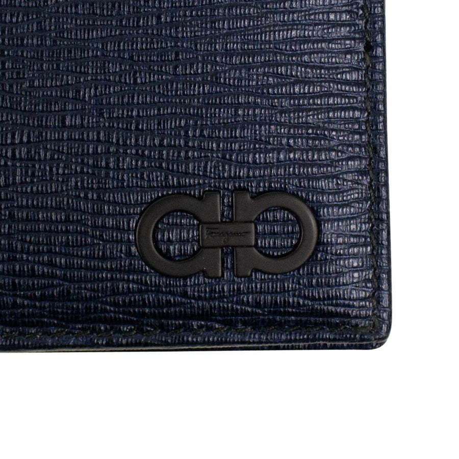 'Revival' Bi-Fold Wallet - Navy Blue