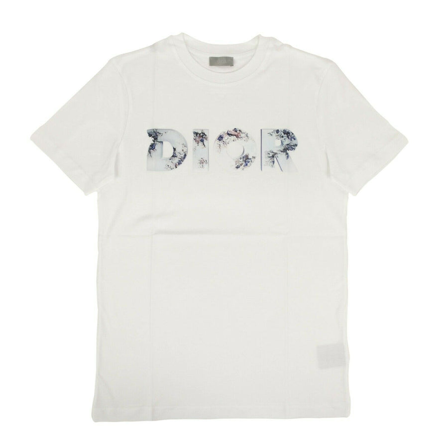 CHRISTIAN DIOR x DANIEL ARSHAM Cotton Printed Logo T-Shirt - White