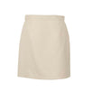 Wool Blend Wrap Skirt - Ivory