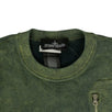 'Shadow Project' Washed Out Look Sweater - Green