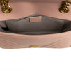 Small Quilted GG Marmont Matelasse Leather Shoulder Bag - Pink