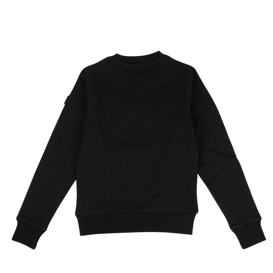 Women's Cotton 'Moose Haha' Pull-Over Sweater - Black