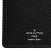 Pocket Epi Leather Agenda Cover Wallet - Black