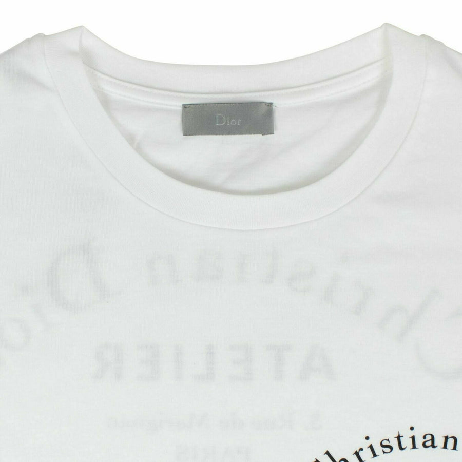 Christian Dior Atelier Short Sleeve T-Shirt - White