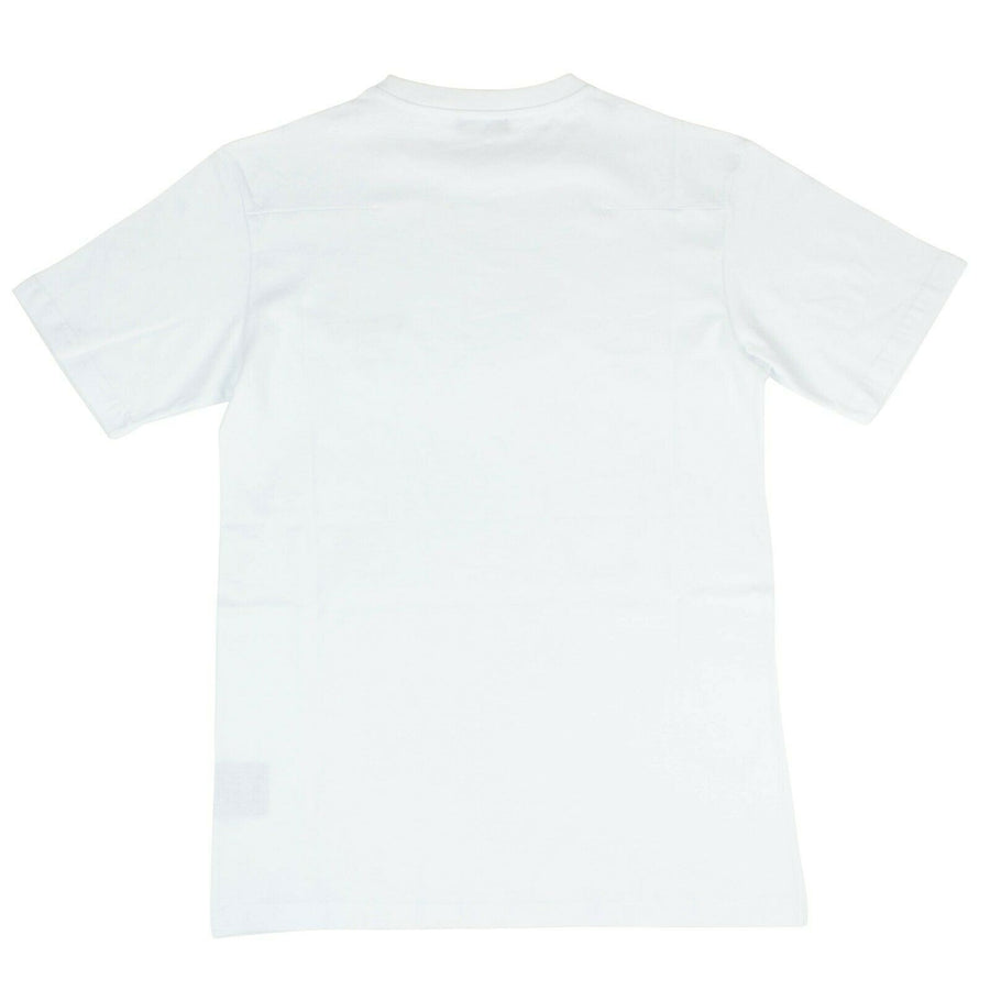 Visitor Patch Short Sleeve Cotton T-Shirt - White