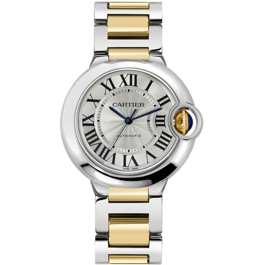 Cartier Ballon Bleu, Two-Tone Stainless-Steel 36MM Watch W2BB0012