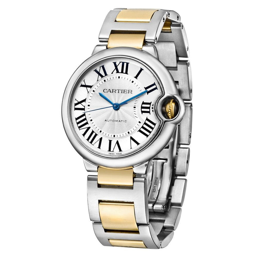 Cartier Ballon Bleu, Two-Tone Stainless-Steel 36MM Watch W2BB0012