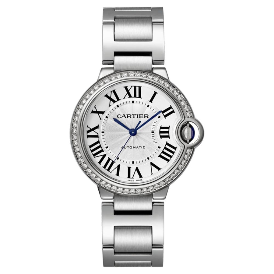 Cartier Ballon Bleu, Stainless-Steel 36MM Watch W4BB0017